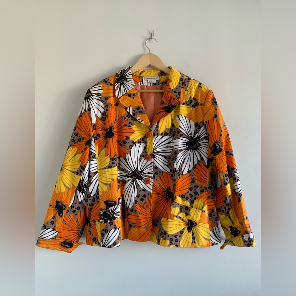 Herve Benard by Benard Holtzman Flower Power Blazer